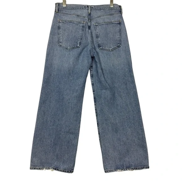 AGOLDE Harper Crop Straight Leg Hassle Jeans